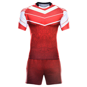 Uniforme de Rugby 100% Poliéster, Sublimado, Personalizado con el Logotipo del Equipo, Número y Diseño Propio. - Product Image 3