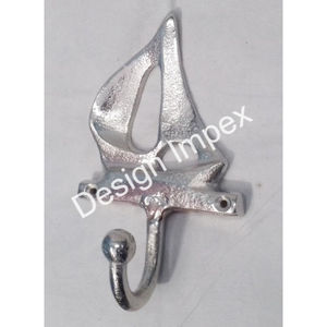 Crochet mural en aluminium pour yacht Accessoires décoratifs personnalisés Crochets à manteaux en argent bon marché pour mur à BASSE quantité minimale de commande - Product Image 3