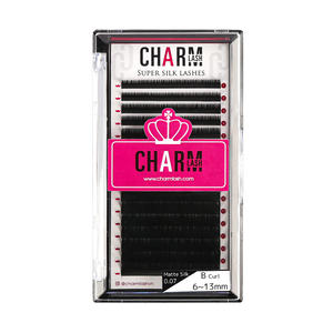 CharmLash Lash Fournitures En Gros Plateaux À Cils En Soie Extensions De Cils Fournitures Plateau À Longueur Mixte Super Dense Unique Individuel - Product Image 1