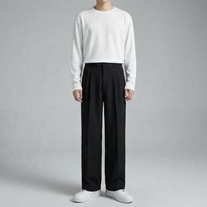 กางเกงชิโน่ทรงสลิมฟิตคุณภาพสูงสำหรับผู้ชาย ดีไซน์ทันสมัย ระบายอากาศได้ดี เหมาะสำหรับใส่ทำงาน เดินทาง และใส่ในชีวิตประจำวัน - Product Image 1