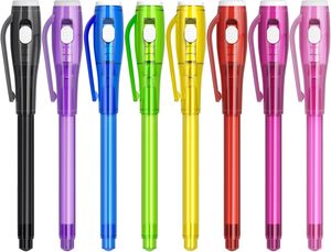 8 marqueurs magiques à encre invisible en TPR pour enfants de 8 à 13 ans, unisexe, cadeaux de fête d'anniversaire, logo personnalisé - Product Image 1