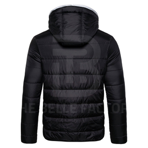 Chaqueta acolchada de invierno para hombre superventas lona personalizada de alta calidad con cuello levantado recién llegado servicio OEM - Product Image 6