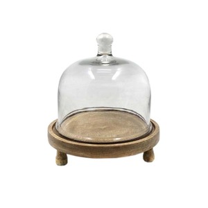 <b>Glass</b> <b>Cake</b> <b>Stand</b> Brown Color Natural Wood /Tiered Tray and Serving Tray for Wedding Decorative <b>Cake</b> <b>Stand</b> - Product Image 6