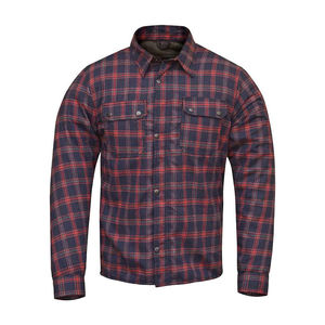 เสื้อคาร์วาลคุณภาพสูง ดีไซน์ยอดเยี่ยม ออกแบบตามสั่ง สำหรับขี่มอเตอร์ไซค์ ลายตาราง ผ้าฟลานเนล สำหรับผู้ชาย - Product Image 2