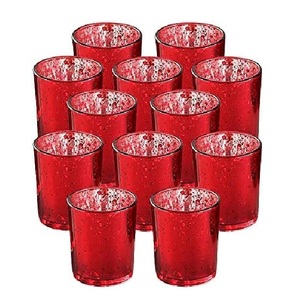 New Eco-Friendly Decorative Glass Votive <b>Candle</b> Holder for Christmas and Valentine's Day Home Decoration Customization Bulk - Product Image 2