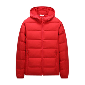 Vêtements d'hiver pour hommes de qualité supérieure 2026, vêtements de mode légers en gros, veste chaude rembourrée, veste matelassée à capuche - Product Image 5