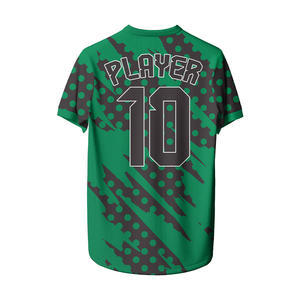 Maillots de football personnalisés pour hommes adultes, impression par sublimation, 100% polyester, noms et numéros d'équipe personnalisés, maillot de football - Product Image 6