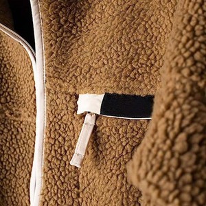 Chaquetas de Forro Polar para Hombre, Estilo Moderno, Personalizadas con Estampado y Bordado, Cálidas, con Cierre, Holgadas, Casuales, para Invierno - Product Image 2