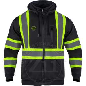 Winter Hoodie <b>Work</b> Safety Protective Reflective Waterproof Hoodie Quality Safety Reflective <b>Jumper</b> Stylish New Design Streetwear - Product Image 1