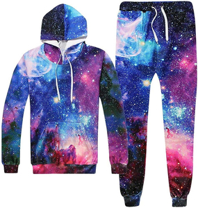 Survêtement pour hommes de haute qualité par sublimation Jogging Suit Sweat à capuche zippé Ensemble Coupe-vent imperméable brodé de logo personnalisé - Product Image 5