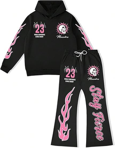 Conjunto Deportivo Personalizado para Hombre, Impresión DTG DTF, Ropa Deportiva, Traje de Gimnasio, Ropa de Entrenamiento, Conjunto Deportivo de Moda para Correr y Hacer Ejercicio al por Mayor - Product Image 1