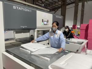 Protective EPE Foam <b>Cushion</b> <b>Insert</b> <b>for</b> Electronics Packaging Waterproof White Material Made in Vietnam FTA form B - Product Image 6