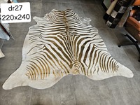 Tapis en cuir de vache tissé à la machine, fabriqué en Turquie, motif abstrait, poils moyens, résistant aux taches, pour usage domestique