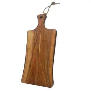 Nouvelle planche à découper en bois d'acacia et résine 2026, vaisselle de voyage en bois, planche à fromage, épaisseur 2 cm, blocs à découper en bois - Product Image 6