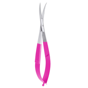 Vente chaude Ciseaux à ressort en acier inoxydable personnalisés Ciseaux à sourcils à pointe pointue Ensemble Kaamir Instruments - Product Image 1