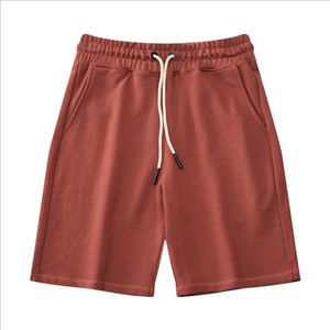 Men's 100% Cotton Fleece/Terry Sweat Shorts Custom Made with Solid Design Pattern 300 Grams Fabric Weight Front Logo Placement - Product Image 4