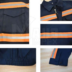 เสื้อแจ็คเก็ตสะท้อนแสงเพื่อความปลอดภัย ชุดทำงานที่มองเห็นได้ชัดเจนสำหรับงานก่อสร้าง อุตสาหกรรม และงานกลางแจ้ง เสื้อแจ็คเก็ตนิรภัยสำหรับงานอุตสาหกรรม - Product Image 6