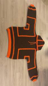 Découvrez notre collection de sweats à capuche unisexes surdimensionnés à fermeture éclair en crochet personnalisé pour l'hiver 2026, conçue pour répondre à la demande de style unique de chaque client. - Product Image 3