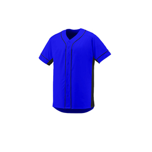 Venta al por mayor personalizable béisbol y softball Jerseys transpirable abajo botones estilo conjunto con número y nombre sublimado uniformes - Product Image 5