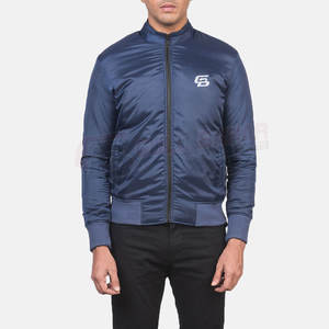 Blouson aviateur pour hommes avec fermeture éclair élégante et durable Blouson aviateur minimaliste pour hommes - Product Image 4