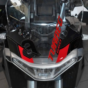 Adesivi Protettivi 3D per Parabrezza Moto e Serbatoio per Aprilia Tuareg 660 2023-2025, Compatibili con i Modelli 2023-2025 - Product Image 1