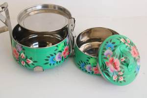 Multi Layers Stainless Steel <b>Lunch</b> <b>Box</b> Food Container Insulated Food Carrier Metal Tiffin <b>Box</b> for Kids Adults - Product Image 6