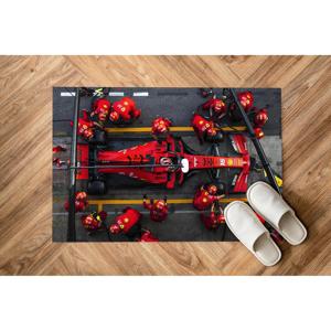 Tapis Charles Leclerc, Tapis de Formule 1 Ferrari, Tapis F1 Charles Leclerc, Tapis Doux à Poils - Product Image 5
