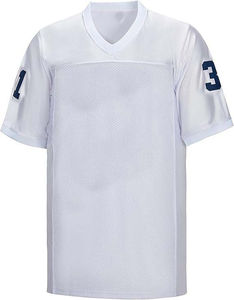 Camiseta de Fútbol Americano, Uniforme de Rugby de Manga Corta con Malla Transpirable para Tallas Grandes, con Estampado, para la Temporada de Invierno - Product Image 2