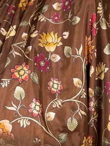 ชุดปาร์ตี้ส่าหรีพิมพ์ลายกาลัมคารีที่สวยงาม - Product Image 3