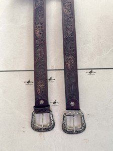 Real <b>Leather</b> Hand <b>Tooled</b> <b>Leather</b> Belts Stylish Handmade Belts Brown Color Boho Vintage Stylish Western <b>Leather</b> Belts - Product Image 6