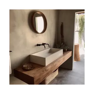 Good Choice Washroom Basin Quality Stone Fantastic Design Bathroom Ready To Export Custom Size Made In Vietnam Manufacturer