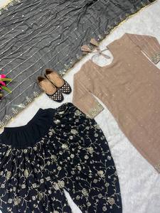 Eid Ramzan Special Salwar Kameez Readymade, traje paquistaní personalizable con pantalón estilo Dhoti, traje indio tradicional para mujer - Product Image 3