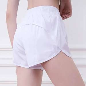 Women's High-Impact Fashion Quick-Drying Sports <b>Shorts</b> <b>with</b> <b>Zipper</b> <b>Pocket</b> Breathable Drawstring Design for Gym Fitness Yoga - Product Image 5