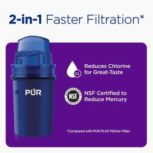Filtre de remplacement pour pichet et distributeur d'eau PUR, lot de 4 - Product Image 2