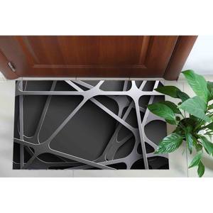 Tapis imprimé : Moderne, Antidérapant, Personnalisé, Couloir, Mariage, Sol, Noir, Tendance, 3D, Décoration de bureau, Tapis fin non tissé - Product Image 5