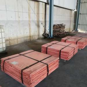 Cátodos de Cobre Eléctrico de Alto Rendimiento, Pureza del 99.97% de Cu, 125 kg/pieza, Hecho en Alemania - Product Image 2