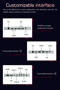 Màn hình chơi game 23.8 inch màu hồng, độ phân giải Full HD 4K 75Hz, hỗ trợ 1K 2K 180Hz 240Hz, màn hình LCD IPS không viền 1MS HDR dành cho máy tính để bàn - Product Image 6