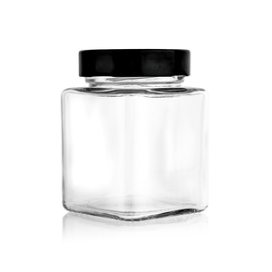 Vente en gros de pots en verre carrés vides pour miel, <span class=keywords><strong>confiture</strong></span>, etc. (100 ml, 250 ml, 380 ml) - Product Image 1