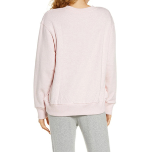 Nueva Sudadera de Invierno para Mujer, Cuello Redondo, Corte Ajustado, Tejido Grueso, Color Sólido, Logotipo Personalizado en la Parte Delantera, Personalizable, Forro Polar 3D - Product Image 2