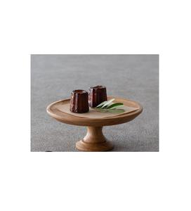 Soporte para Tartas de madera dura natural con superficie lisa fácil de limpiar adecuado para panaderías restaurantes - Product Image 6