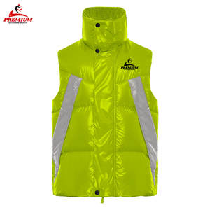 Recién llegado, chaleco acolchado para hombre, chaqueta impermeable con cuello levantado y cremallera, chaleco cálido sin mangas acolchado - Product Image 2