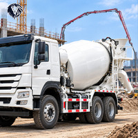 Camion malaxeur à béton d'occasion Sinotruk HOWO Euro VI 6x4, 10 m³, 380 CV, pour le Pérou