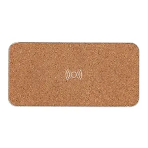 Eco-Friendly Smart Home <b>Wireless</b> Charger Speaker with Fiber Wheat Convenient and Sustainable Gadgets - Product Image 6