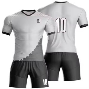 Uniforme de football Kit de football à séchage rapide Uniformes de maillot 2025 Dernière conception Ensembles de maillots de football de haute qualité - Product Image 3
