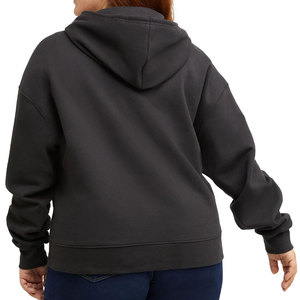 <b>Women</b> Hoodie <b>Thermal</b> Pullover casual streetwear Drop Shoulder figures breathable Eco friendly hoodies Knitted - Product Image 5