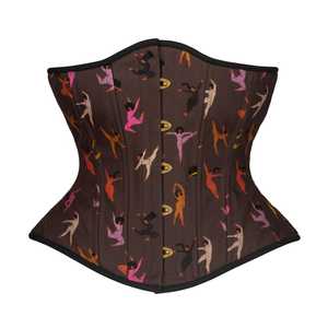 Haut corset en maille pour femme, bustier léger désossé, tissu respirant, parfait pour l'entraînement en salle de sport ou le look de rue décontracté. - Product Image 6