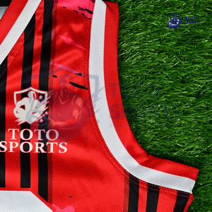 Nueva Llegada, Mejor Proveedor, Uniforme de Baloncesto Deportivo Transpirable de Poliéster, Cómodo, Ligero, Precio Razonable y Duradero - Product Image 5