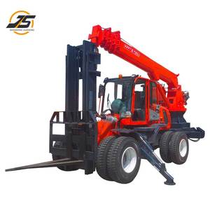 China Novo Diesel Powered Pallet Truck Armazém Terreno Áspero <span class=keywords><strong>3</strong></span> <span class=keywords><strong>Ton</strong></span> 6 <span class=keywords><strong>Ton</strong></span> Empilhadeira Agrícola & Construção Guindaste Empilhadeira - Product Image 1