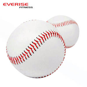 Custom High Quality Manufacturers Cheap Custom Logo Size Leather Baseball <b>Ball</b> - Product Image 4