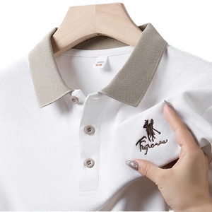 Polo pour hommes en promotion – T-shirts polo respirants avec logo brodé personnalisé – Vêtements et accessoires pour hommes - Product Image 6